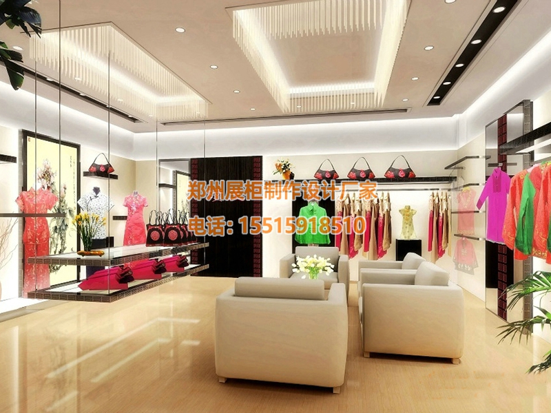 璞玉女装专卖店展柜 璞玉女装专卖店展柜