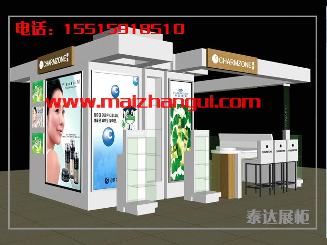 郑州化妆品展柜